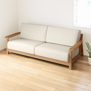 MUJI sofa and ottoman
