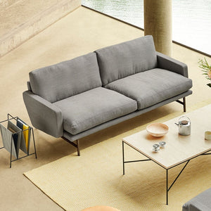 FRITZ HANSEN sofa and ottoman