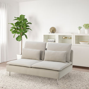 IKEA sofa and ottoman