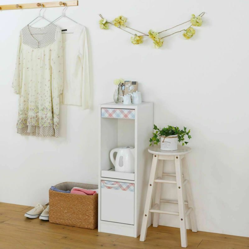 【再掲】シンプル可愛い♡⃛食器棚 再掲】シンプル可愛い♡⃛食器棚 7月12日までに引渡可】Lowya