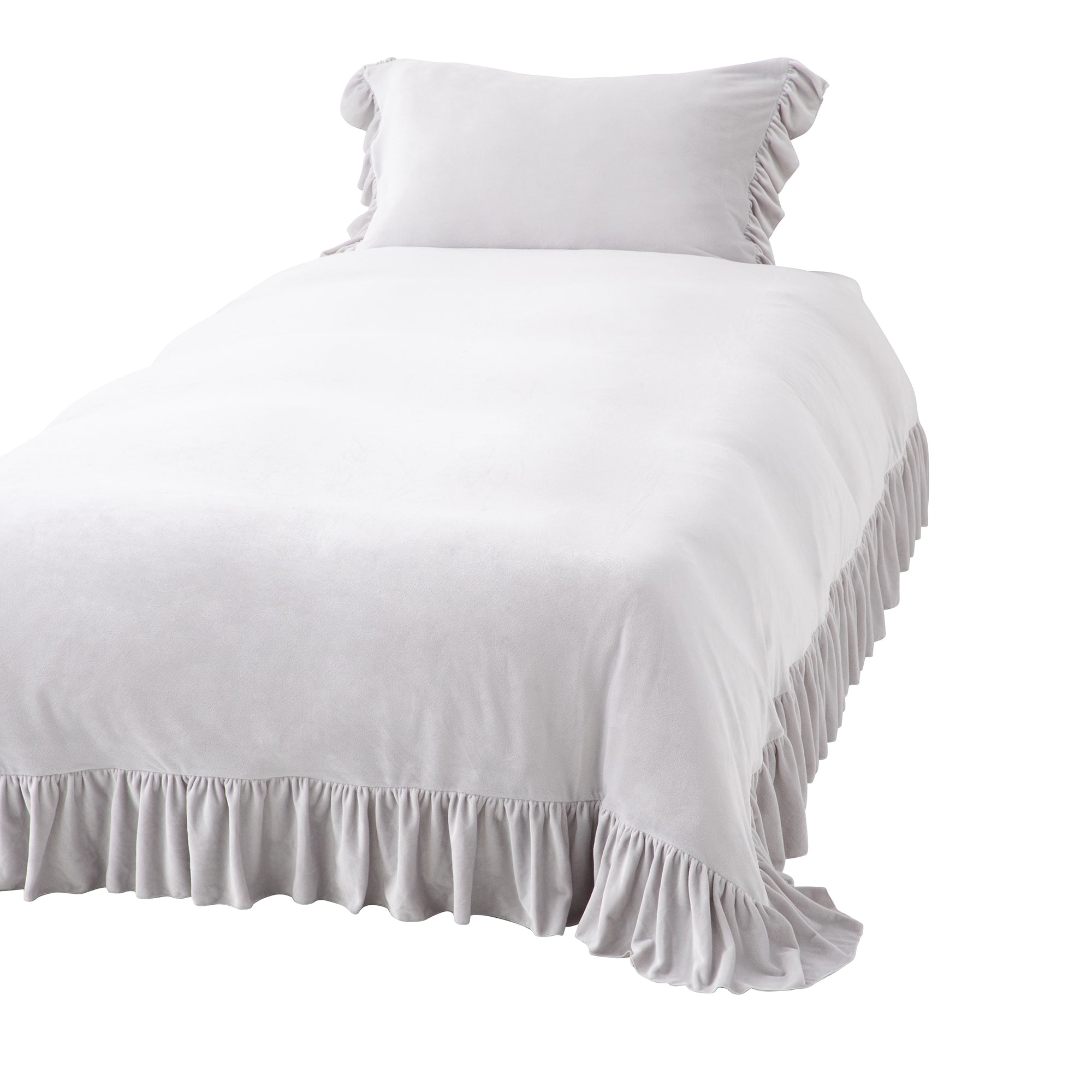 フランフラン　WARMY ARGAN OIL FRILL COMFORTER Francfranc(フランフラン) WARMY Argan Oil Ruffle Duvet Cover