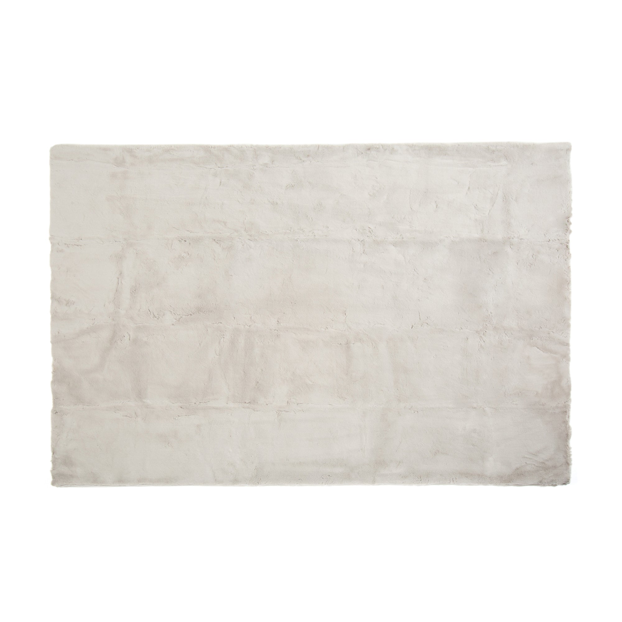 美品⭐︎フラミリオ ラグ ライトグレー φ1500 Francfranc(フランフラン) フラミリオ ラグ ライトグレー φ1500