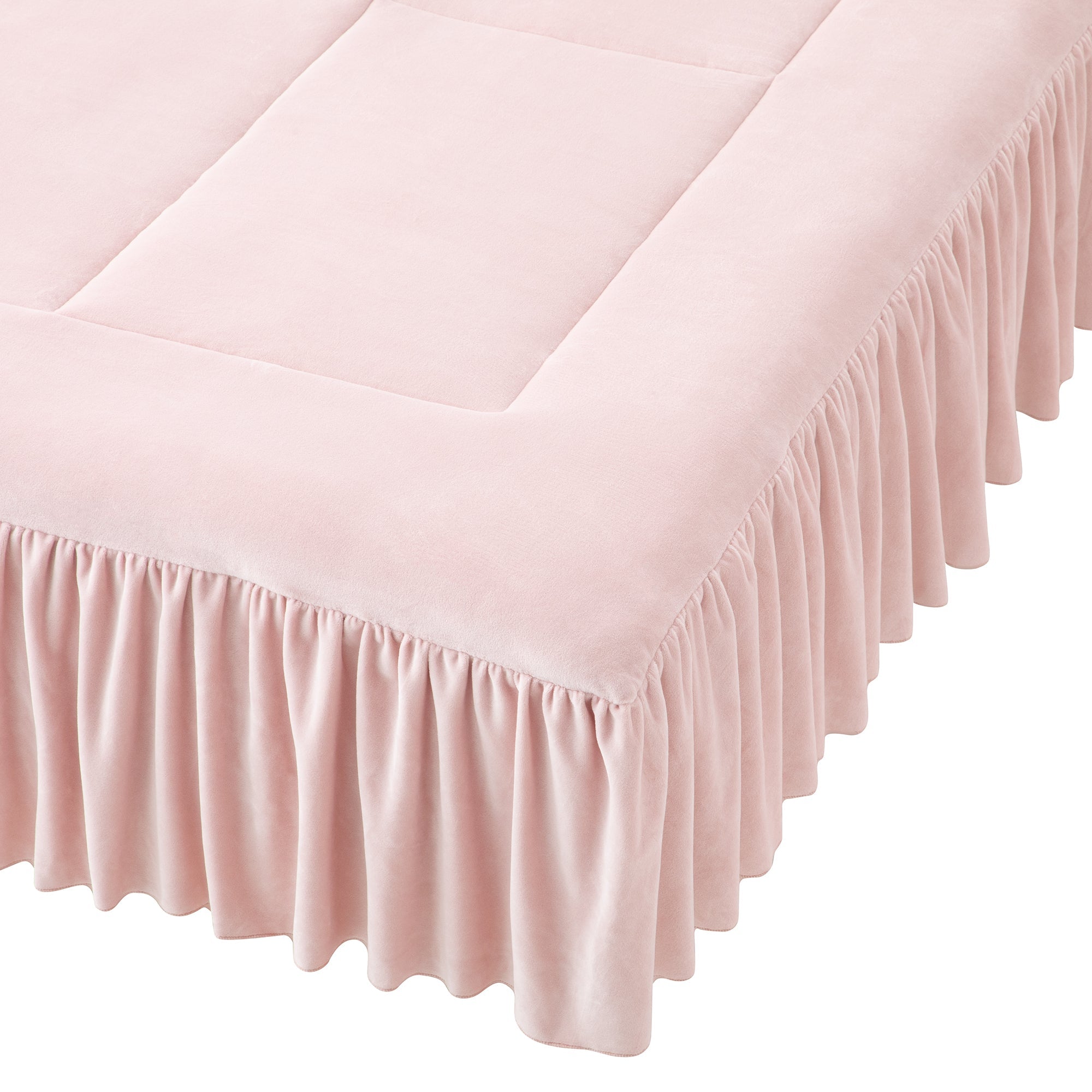 Francfranc(フランフラン) WARMY アルガンオイル加工 フリル ベッド