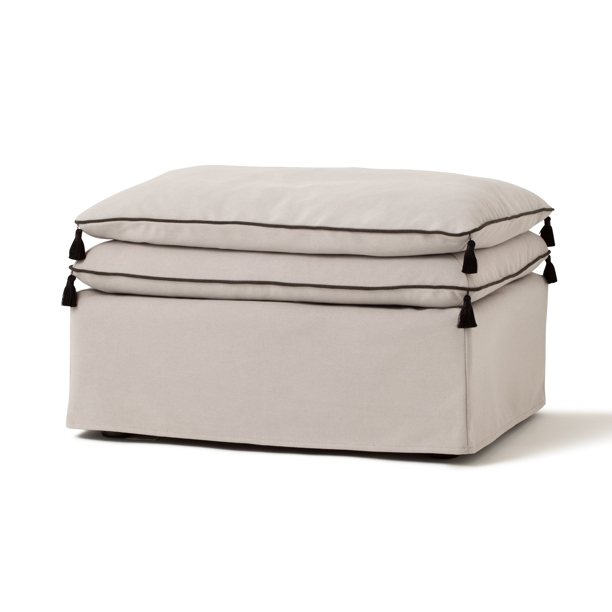 Francfranc(フランフラン) スイーニュ オットマン ライトグレー - MIRUMU