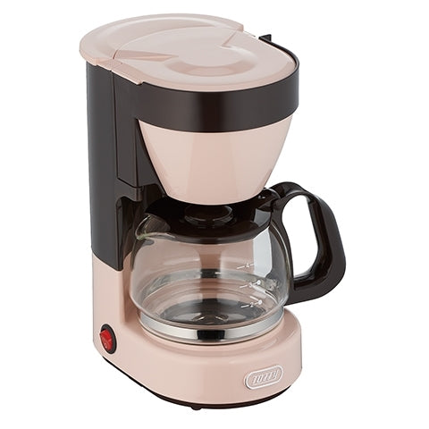 Toffy 4カップ コーヒーメーカー ピンク - MIRUMU
