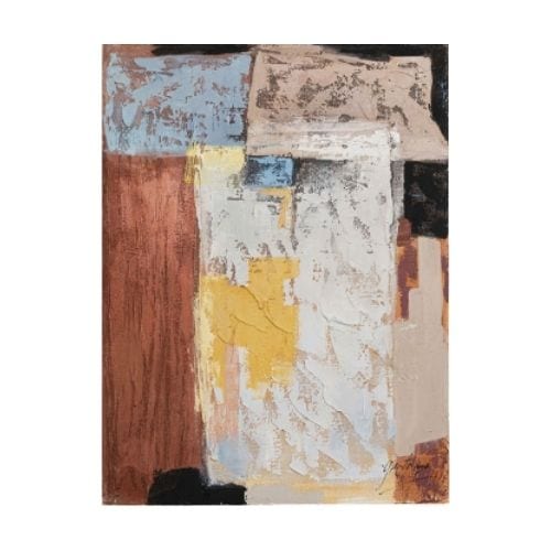 KARE(カレ) 54811 Canvas Picture Art Splash Orange 90×120cm