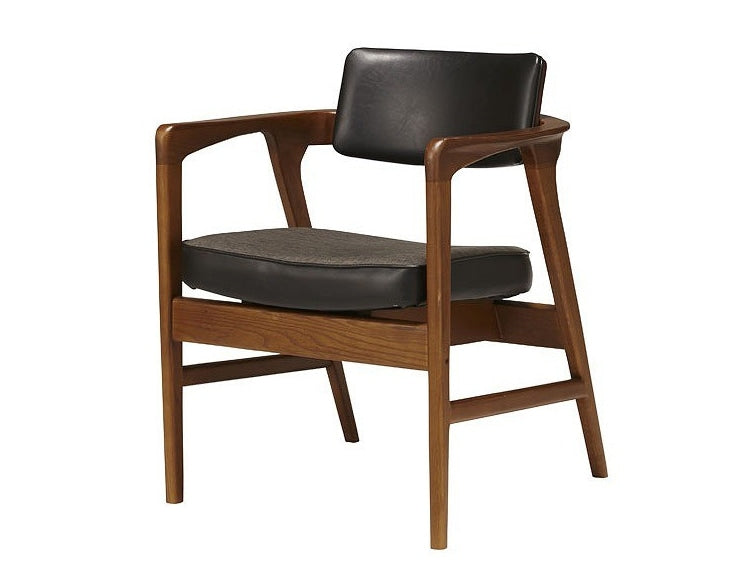②ACME Furniture 　ワーナーアームチェア　ダイニングチェア　黒 ACME Furniture(アクメファニチャー) WARNER ARM CHAIR_BLACK ワーナー