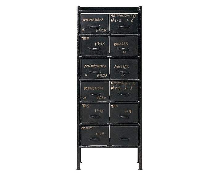 廃盤品 ジャーナルスタンダードファニチャー ギデルシリーズ 12ドロワーチェスト JOURNAL STANDARD FURNITURE GUIDEL 12 DRAWERS CHEST WIDE