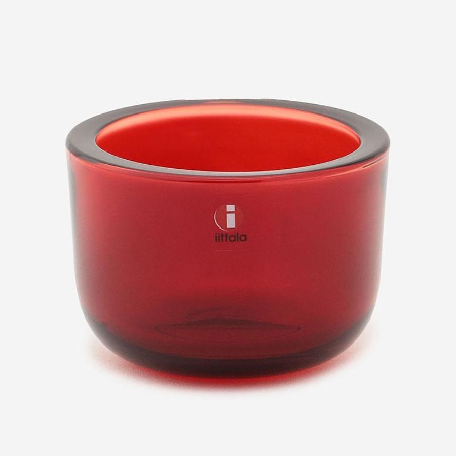 イッタラ キャンドルホルダー(クランベリー、モスグリーン) 御売約品