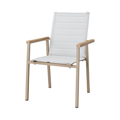 ニトリ(NITORI) ダイニングチェア（MA222 IN/OUTDOOR LGY/BRM