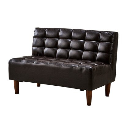 ニトリ 2-seater synthetic leather sofa (Sofia BR) - MIRUMU