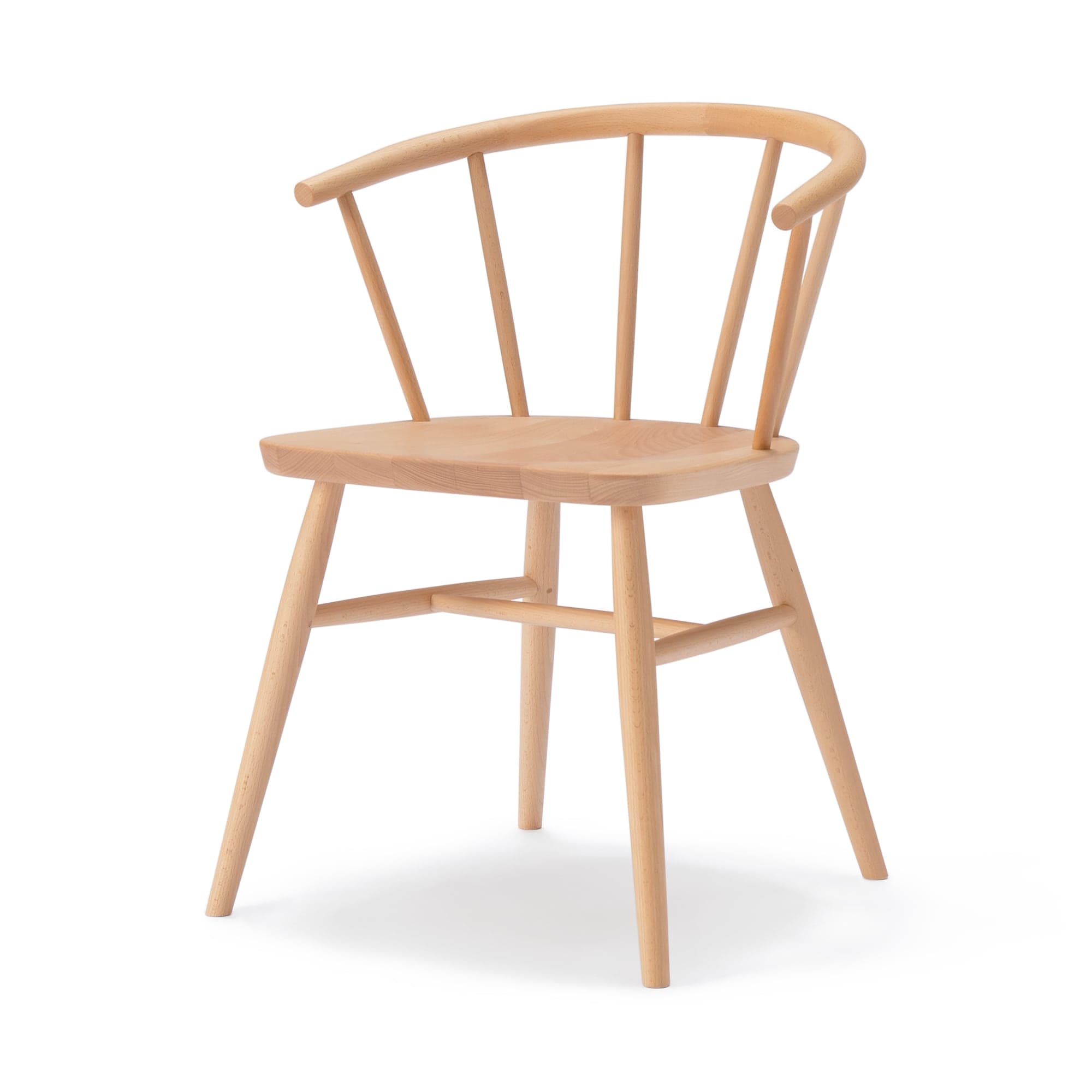 ［無印良品］アームチェア 中古家具 おしゃれ ブナ材★丸脚 無印良品(MUJI) ブナ材アームチェア 丸脚 - ミルム 家具・インテリア