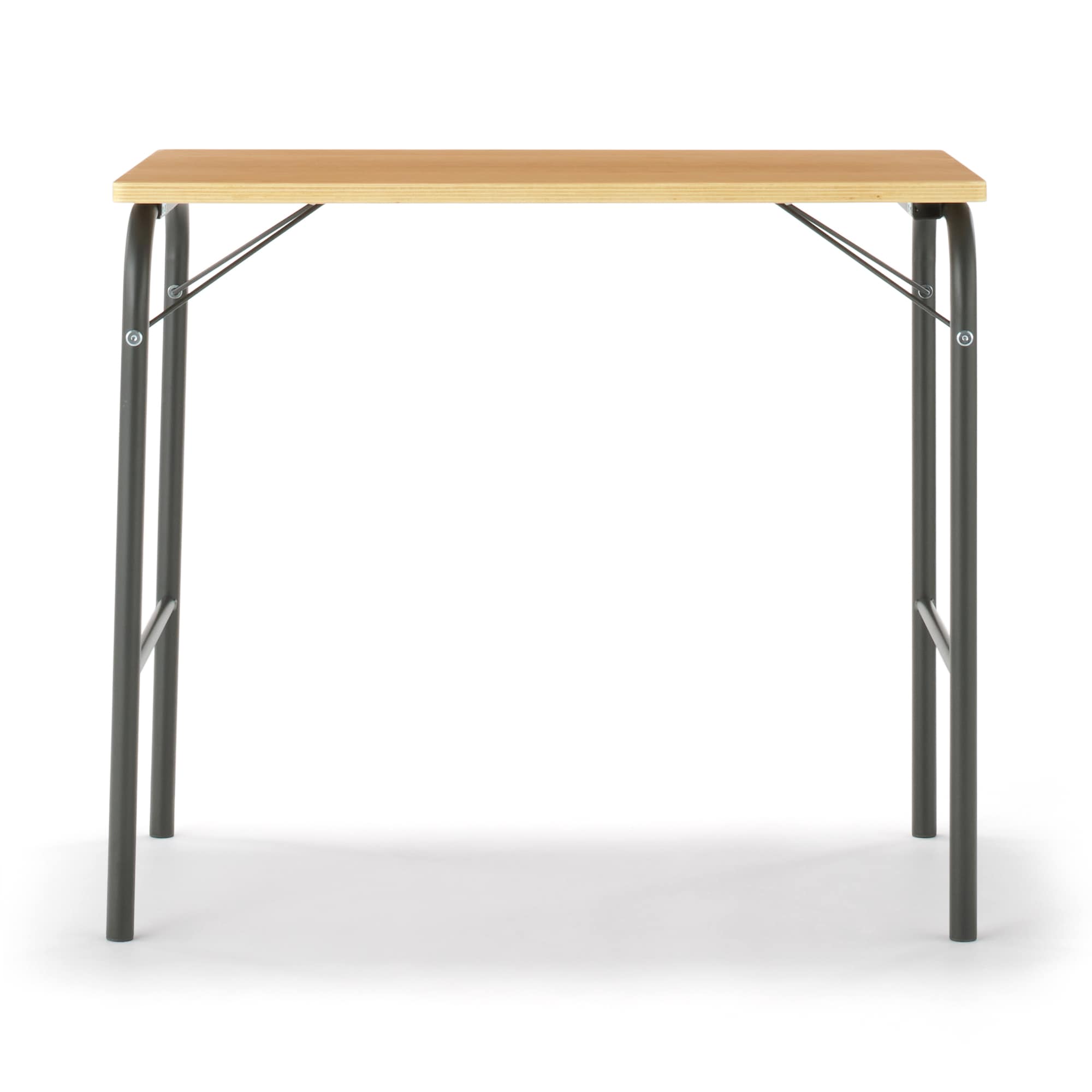 MUJI 無印良品 スチールパイプテーブル ホワイト スチールパイプテーブル | 無印良品
