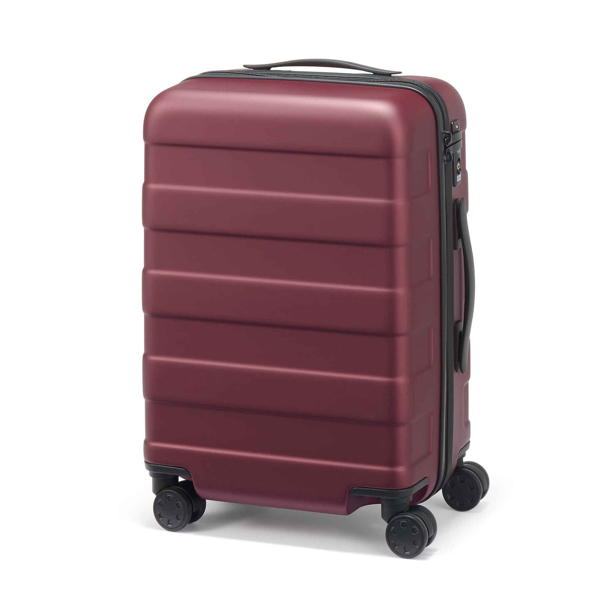 無印良品 MUJI キャリーバーの高さを自由に調節できる　キャリーケース 36L NEWoManYOKOHAMA】おすすめ・バーを自由に調節できるハードキャリー