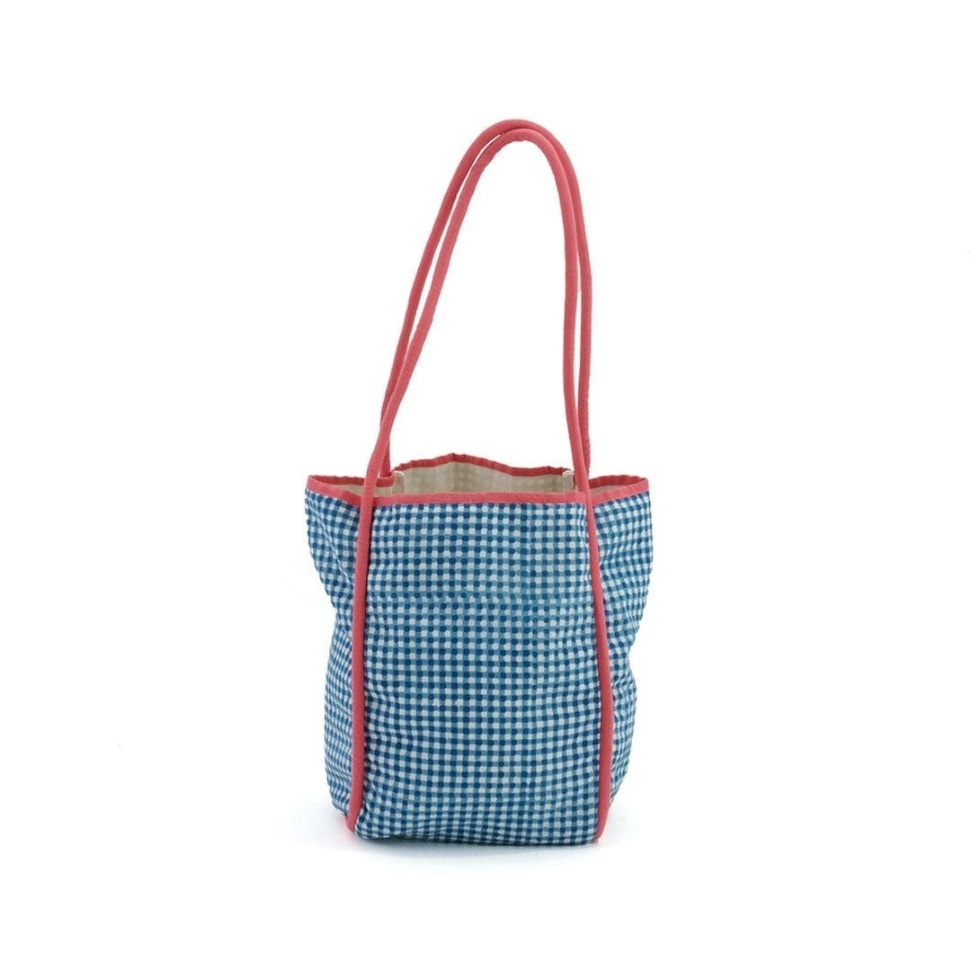 あーしゃん　水筒カバー バッグ プチロンド ギンガムチェック あーしゃん様専用 水筒カバー バッグ プチロンド ギンガムチェック