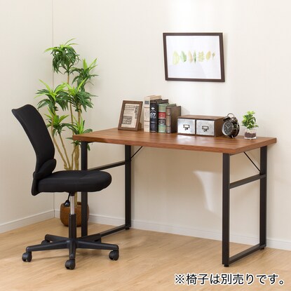 直接引き取り可！美品 ニトリ ワークデスク 作業机 勉強机 TT001 120 ニトリ(NITORI) デスク（TT001 120 MBR） - ミルム 家具・インテリア