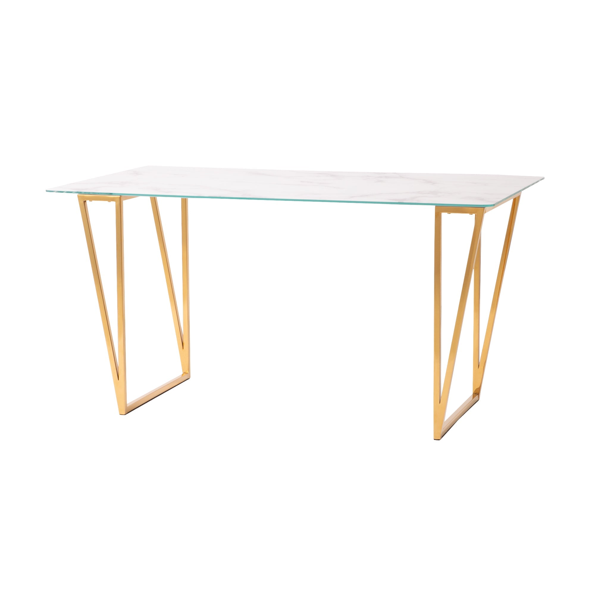 Francfrancダイニングテーブル 140x80cmフランフラン 大理石