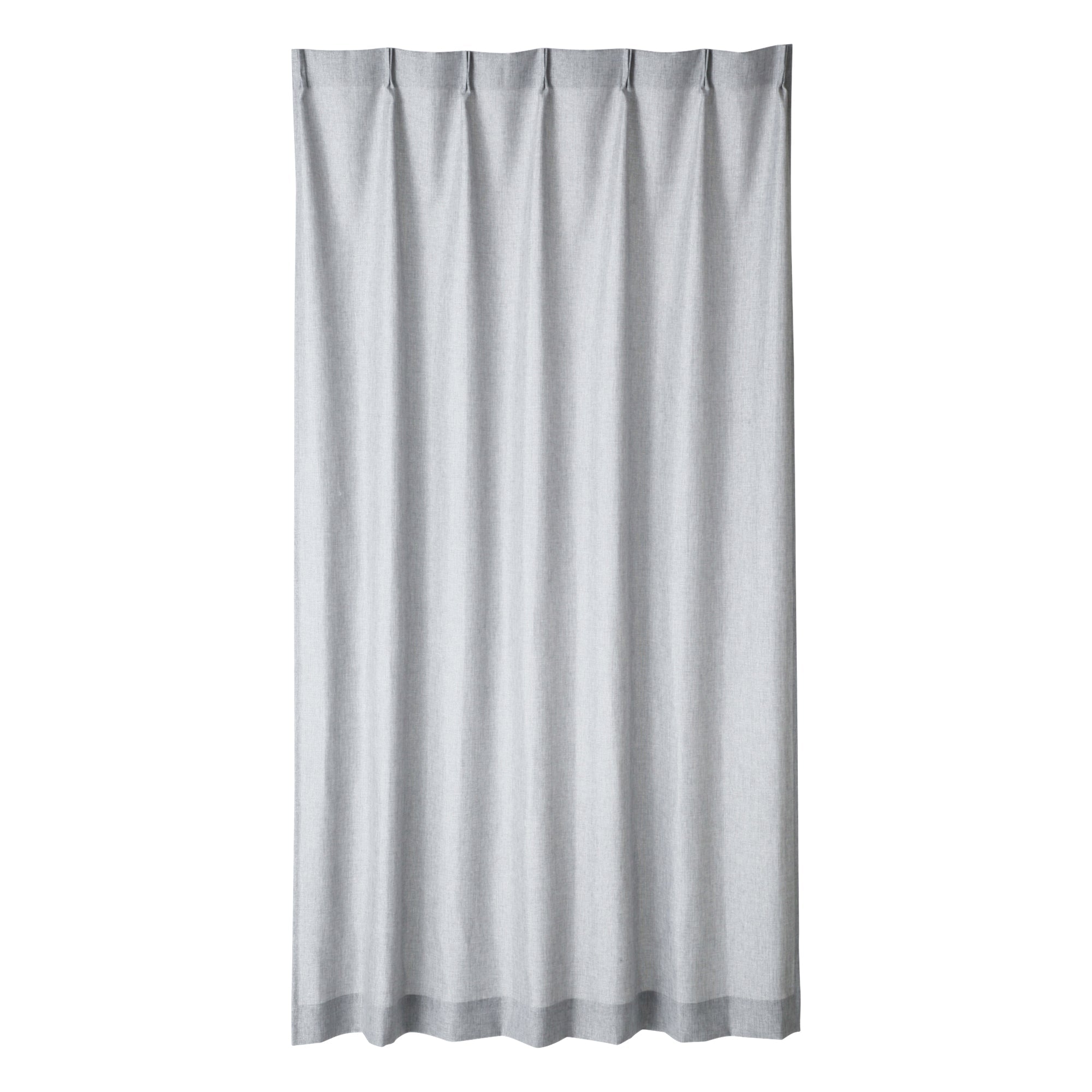 Francfranc(フランフラン) ラメ カーテン H1780×W1000 ライトグレー