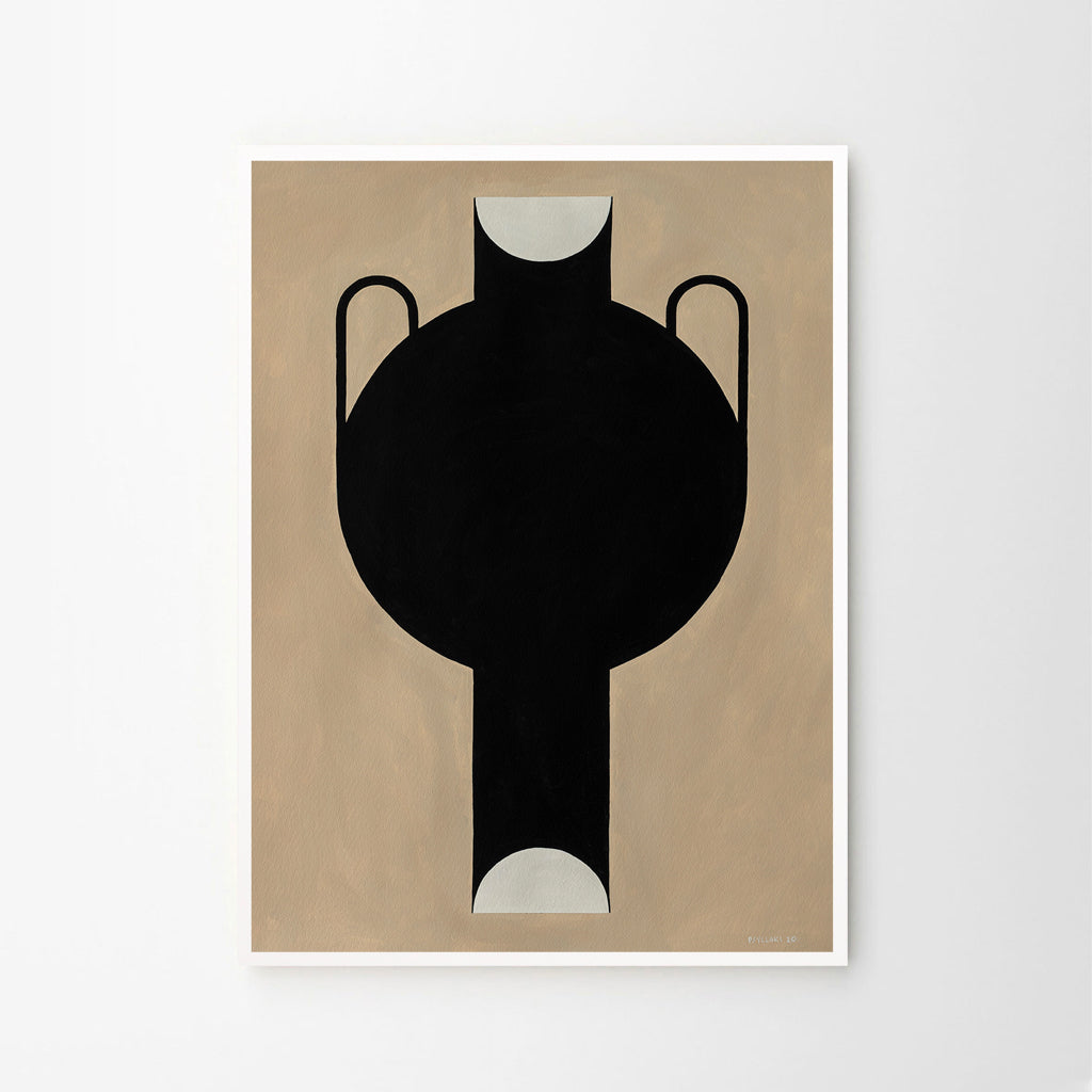 THE POSTER CLUB Studio Paradissi Silhouette of a Vase 07 30×40cm