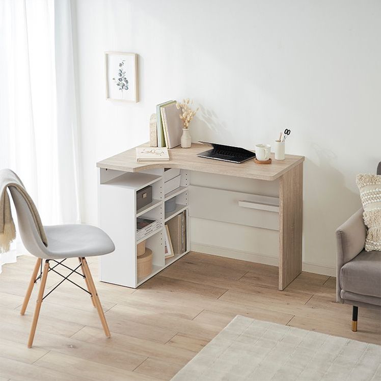 LOWYAロウヤパソコンデスク L字型 l字 PCデスク コーナーデスク 収納 LOWYA(ロウヤ) パソコンデスク コーナーデスク L字型 収納 棚