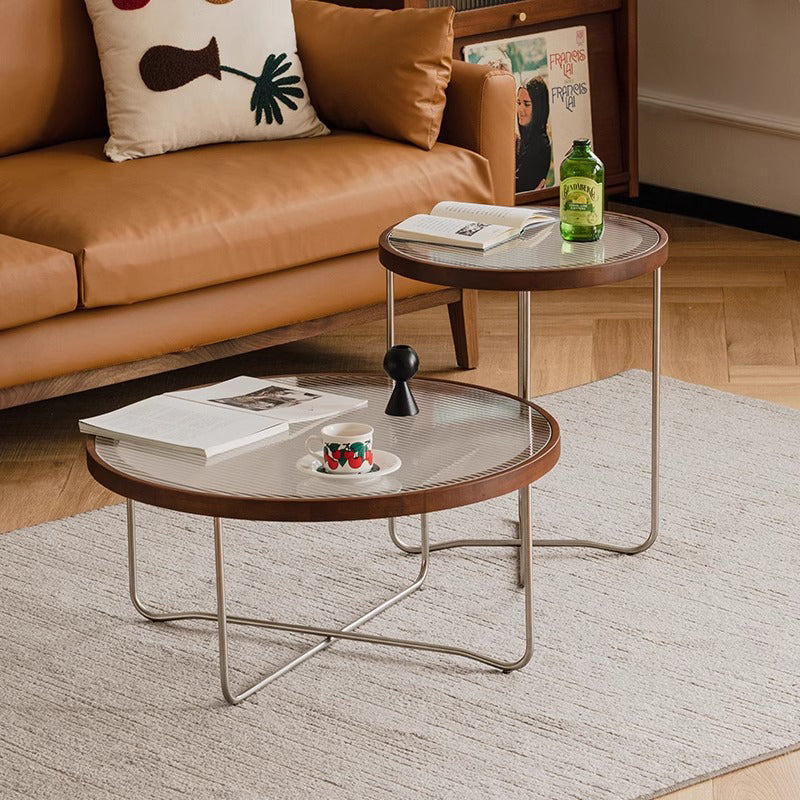 CAGUUU(カグー) ガラス天板コーヒーテーブル ｜CAGUUU(カグー) - MIRUMU