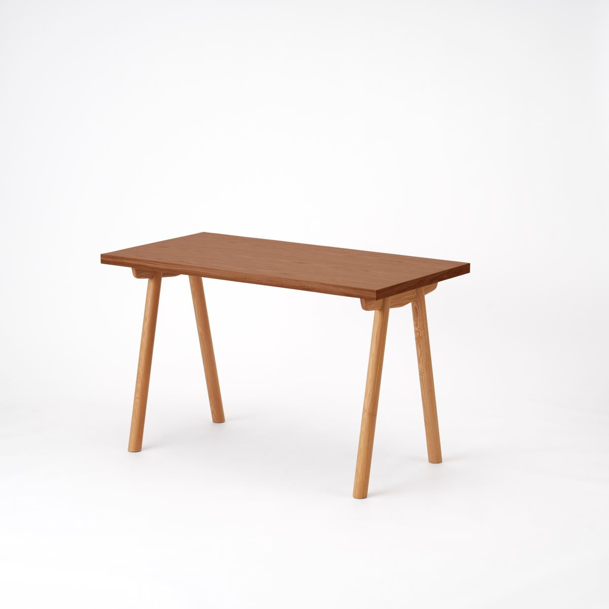 ENEN KUUM table w1200×d600 オーク突板ブラウン ENEN(エネン) KUUM Table W1200×D600 オーク突板ブラウン 木脚 V