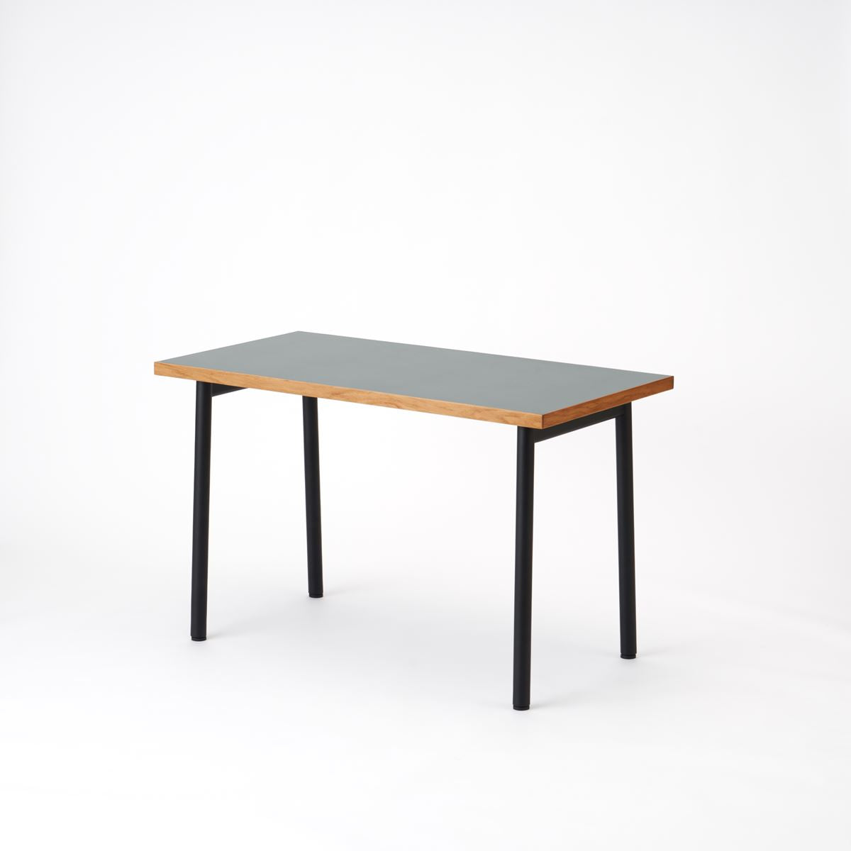ENEN KUUM table w1200×d600 メラミングレー ENEN(エネン) KUUM Table W1200×D600 メラミングレー 鉄脚 U ｜ENEN
