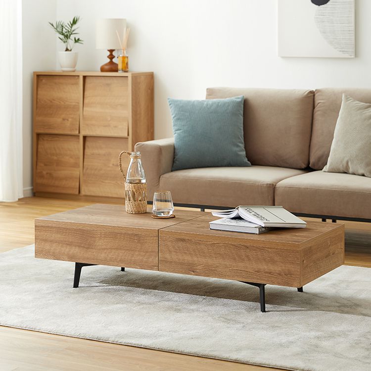 LOWYA(ロウヤ) センターテーブル 長方形 リビングテーブル