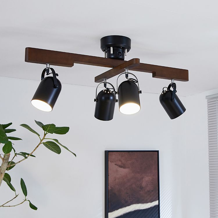 LOWYA(ロウヤ) シーリングライト スポットライト 照明 スチール LED