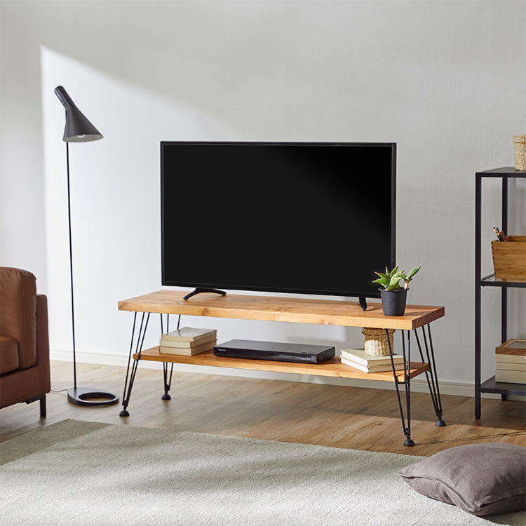 【よしたん】LOWYA ローテレビ台 32V型対応 パイン無垢材使用 LOWYA ローテレビ台 32V型対応 パイン無垢材使用 ヴィンテージ調
