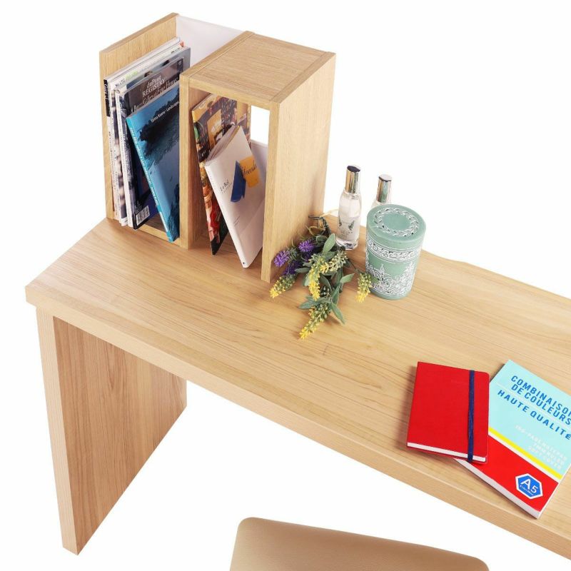 Mini rack, S-shaped, width 36cm, height 36cm, natural brown, can be placed horizontally, back is finished