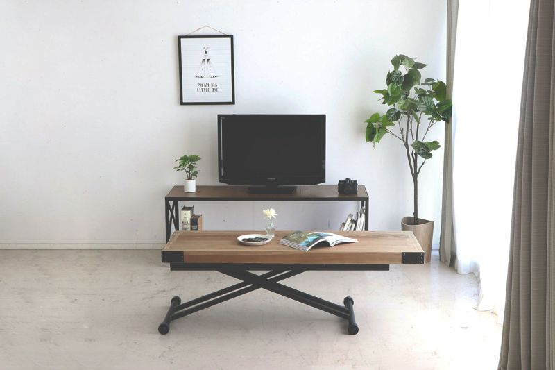 PULLEY（プーリー）UP 329 W140 SLIM Lifthig Table 昇降テーブル