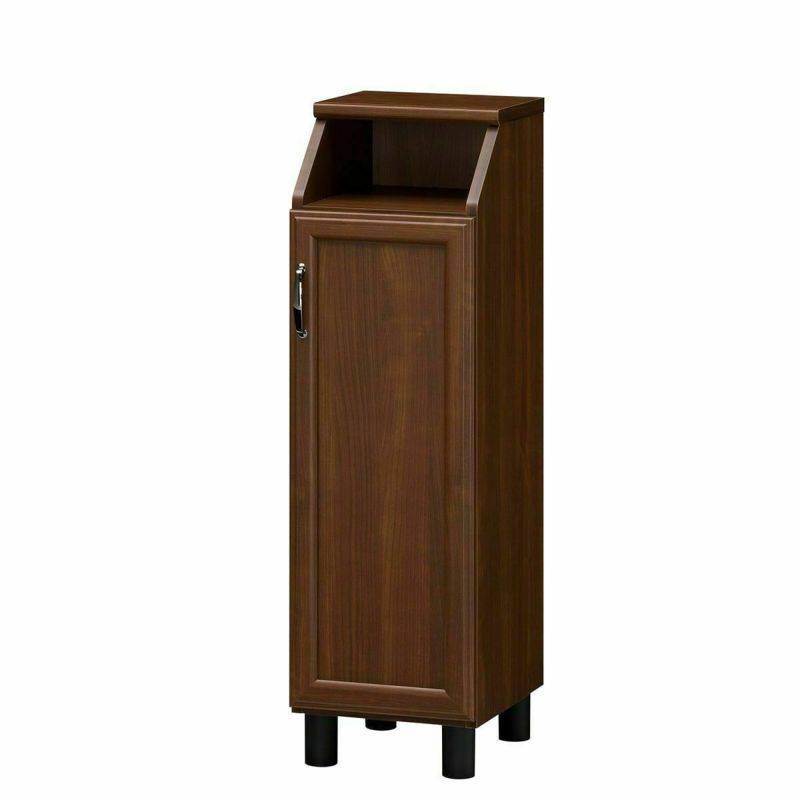 Shoe cabinet, shoe box, width 30cm, height 99cm, dark brown, holds about 5 pairs of shoes, entryway storage