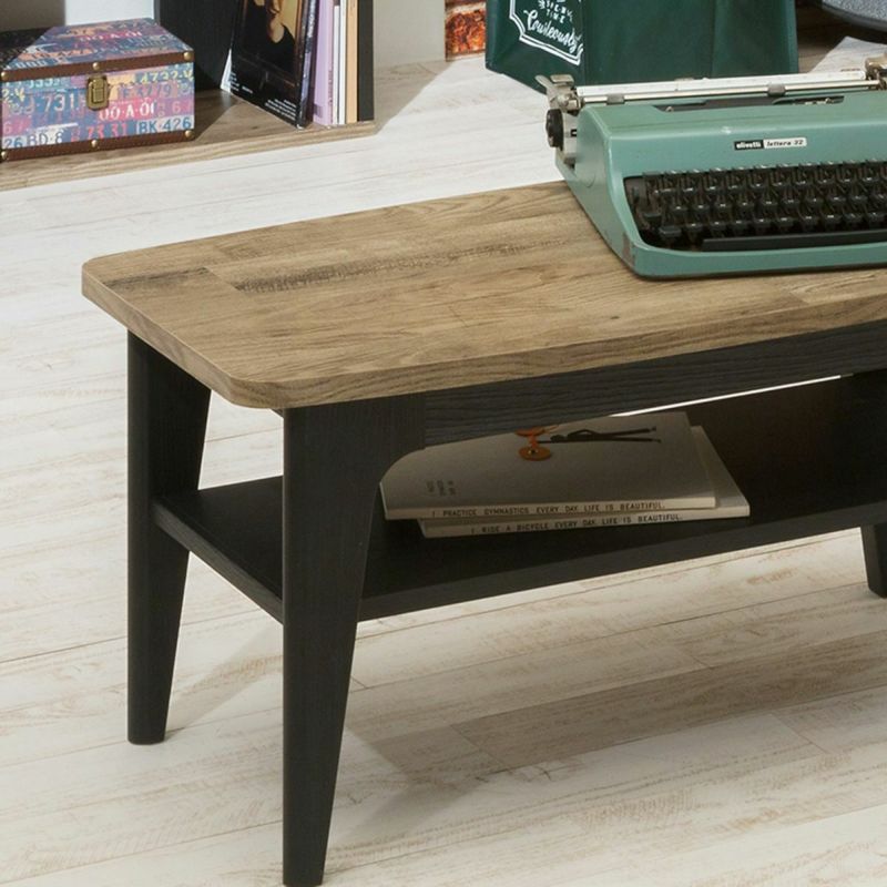 Low table width 80cm height 39cm brown black center table desk