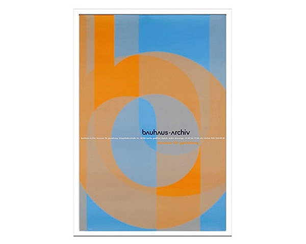 Bauhaus Archiv1966 doppelpunkt ポスター I