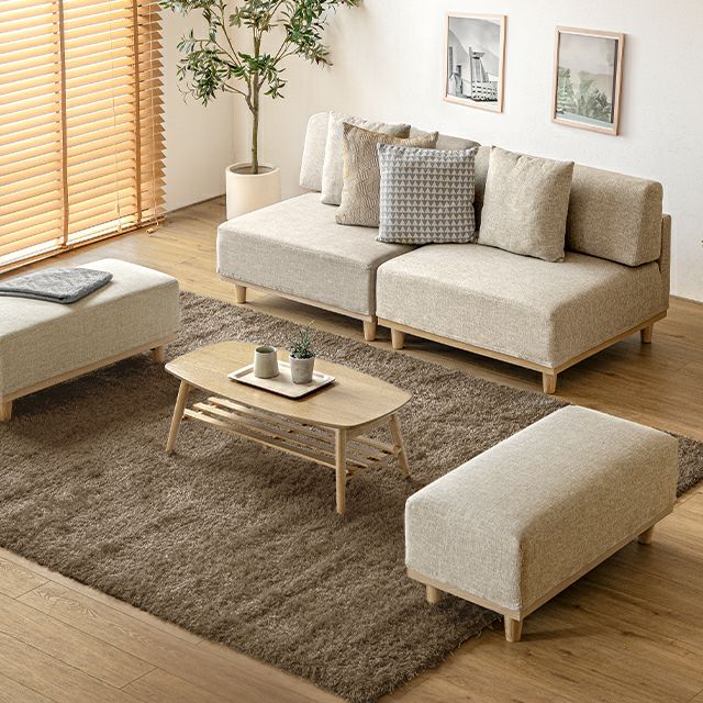 Armless sofa: Choose from 3 types