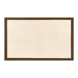Olika LINEN FRAME RUG 140×200 ブラウン
