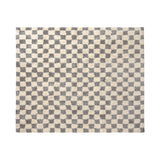 Morocco CHECKER RUG 200×200 グレー