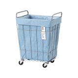 LAUNDRY SQUARE BASKET with CASTER 45L デニム