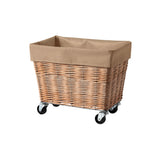WILLOW LAUNDRY BASKET with CASTER 28L ベージュ