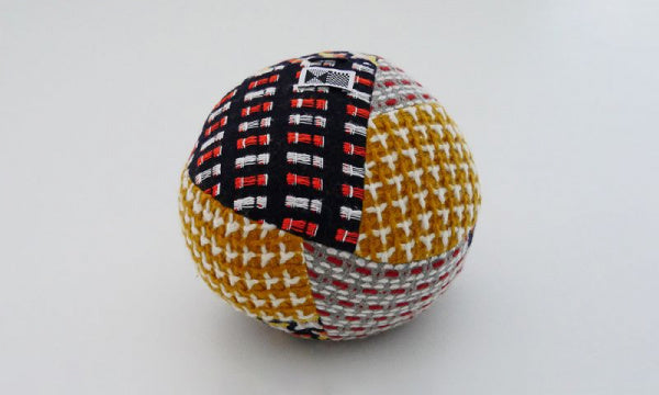 patchwork ball orange