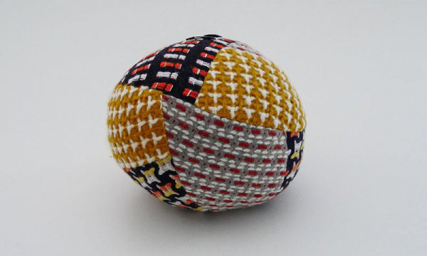 patchwork ball orange
