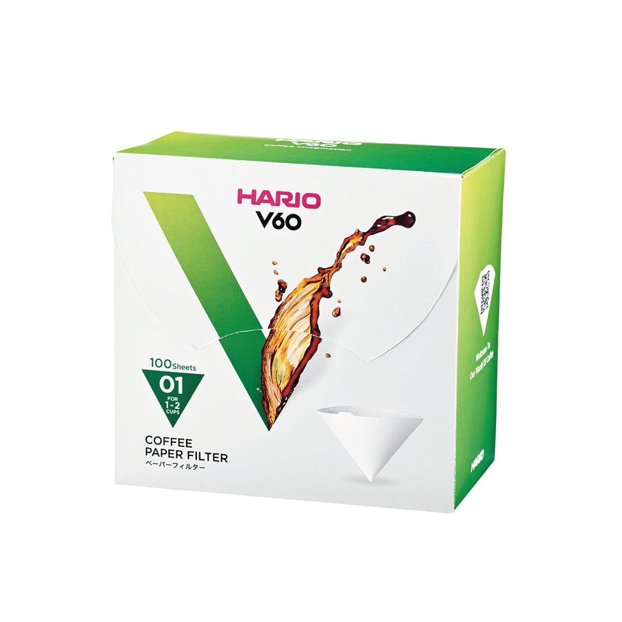 V60用ペーパーフィルター 01W 100枚 個箱入り