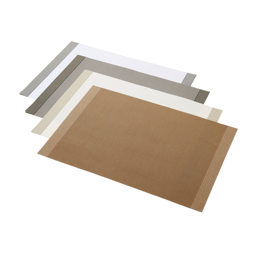 Kelsey Lunch Mat Light Pink x Beige