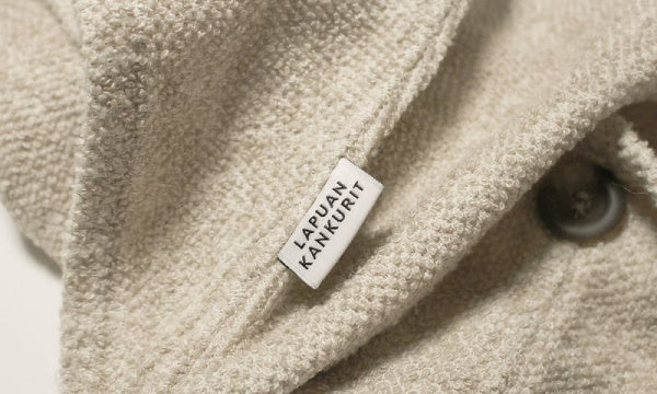 KIVI Hair Turban, White x Linen