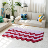 Pasto Rug M Burgundy