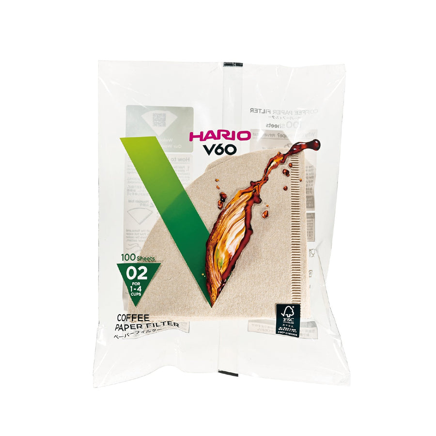 V60 Paper Filter 02 M 100 Sheets