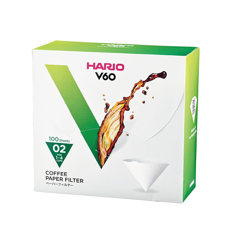 V60用ペーパーフィルター 02W 100枚 個箱入り