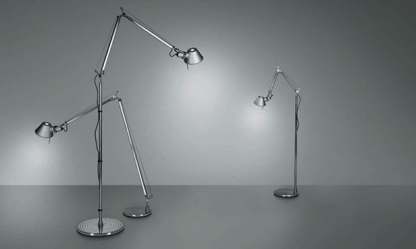 TOLOMEO Floor Lamp, Silver LED