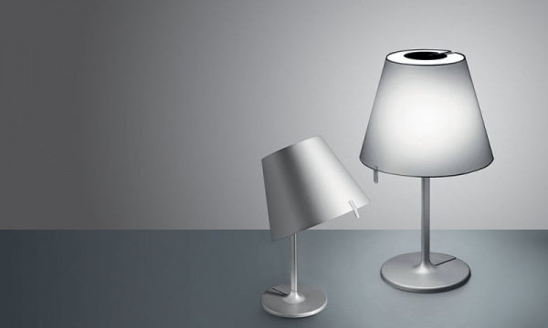 MELAMPO Table Lamp, Silver